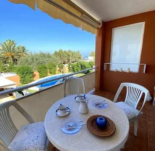 Directo A La Playa Con Vistas Del Mar * Дения